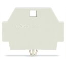Wago 262-373 Abschlussplatte Grau