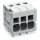 Wago 2624-1103 Leiterplattenklemme