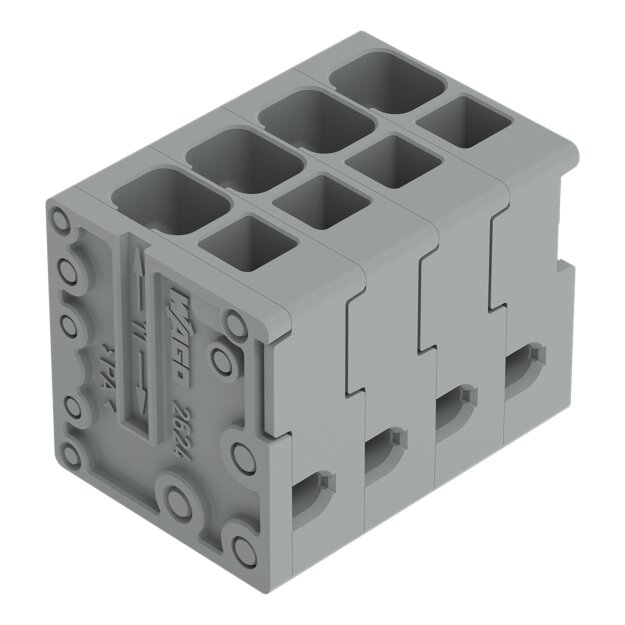 Wago 2624-3104 Leiterplattenklemme