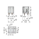 Wago 2624-3312 Leiterplattenklemme