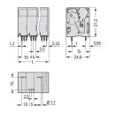 Wago 2636-3108/020-000 Leiterplattenklemme