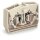 Wago 264-131 2-Leiter-Mittelklemme Grau