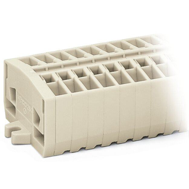 Wago 264-133 2-Leiter-Klemmenleiste Grau