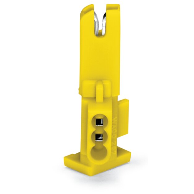 Wago 267-110 Buchsenmodul ohne PE-Kontakt Gelb