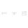 Wago 267-140 Leitungshalter Oberteil Weiß