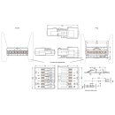 Wago 267-501/002-000 Buchsenteil ohne PE-Kontakt Weiß