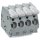 Wago 2706-111/000-004 Leiterplattenklemme Hebel Schwarz