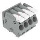 Wago 2706-158 Leiterplattenklemme Hebel Grau