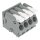 Wago 2706-158 Leiterplattenklemme Hebel Grau