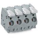 Wago 2706-206 Leiterplattenklemme Hebel Grau
