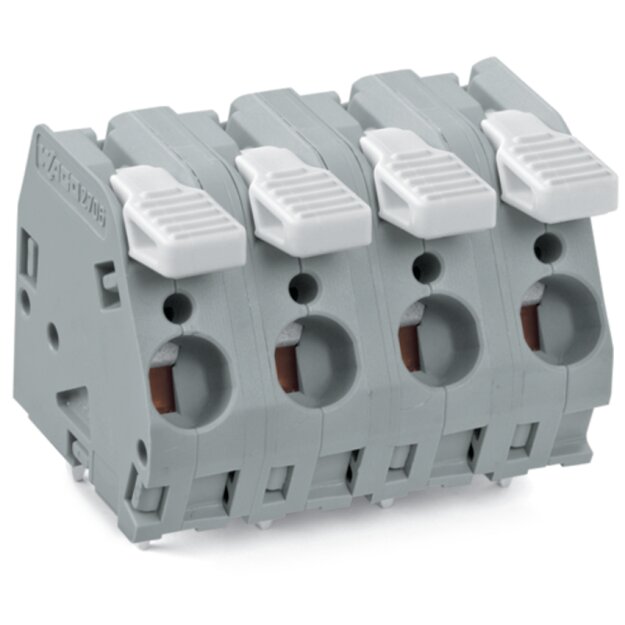 Wago 2706-210/000-004 Leiterplattenklemme Hebel Schwarz
