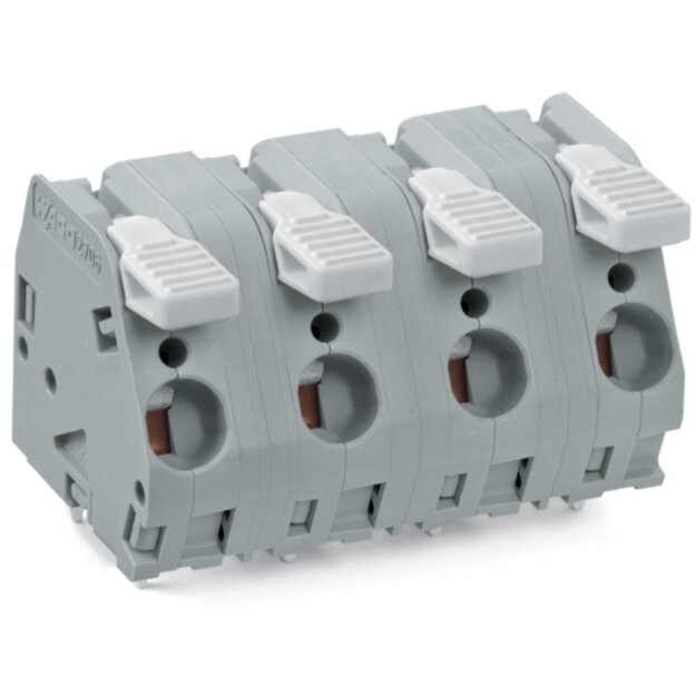 Wago 2706-303 Leiterplattenklemme Hebel Grau