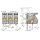 Wago 2716-206 Leiterplattenklemme Hebel Grau