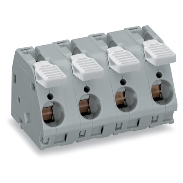 Wago 2716-208 Leiterplattenklemme Hebel Grau