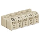 Wago 272-102/001-000 Netzanschlussklemme Weiß