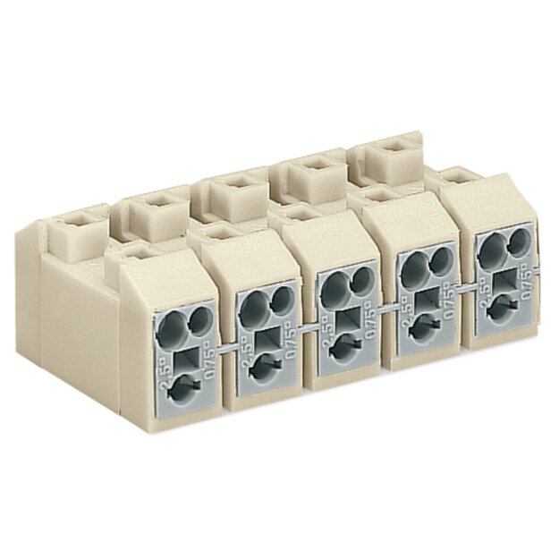 Wago 272-584 Netzanschlussklemme Weiß