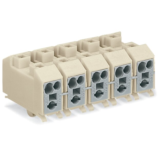 Wago 272-683/120-000 Netzanschlussklemme Weiß