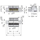 Wago 2734-110/027-000 1-Leiter-Federleiste
