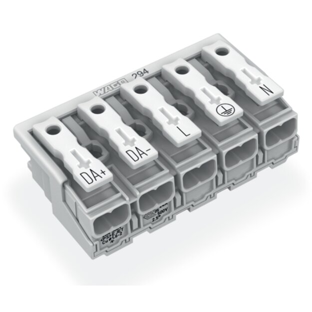 Wago 294-4035 Leuchtenanschlussklemme Weiß