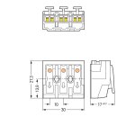 Wago 294-4093/3025-000 Leuchtenanschlussklemme Weiß