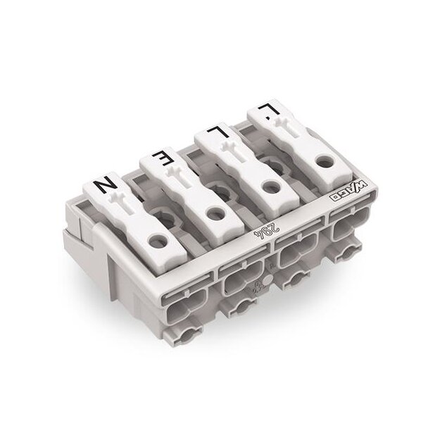Wago 294-5094/4025-000 Leuchtenanschlussklemme Weiß