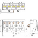 Wago 294-5155 Leuchtenanschlussklemme Weiß