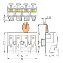 Wago 294-8324 Leuchtenanschlussklemme Weiß