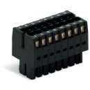 Wago 713-1107/000-9037 1-LeiterFederleiste2reihig Schwarz