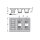 Wago 713-1408/116-000/997-407 THR-Stiftleiste 2-reihig