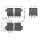 Wago 713-1414/116-000 THR-Stiftleiste 2-reihig