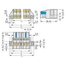 Wago 721-109/031-000 1-Leiter-Federleiste