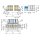 Wago 721-109/031-000 1-Leiter-Federleiste