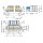 Wago 721-110/027-000 1-Leiter-Federleiste