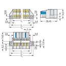 Wago 721-116/027-000 1-Leiter-Federleiste