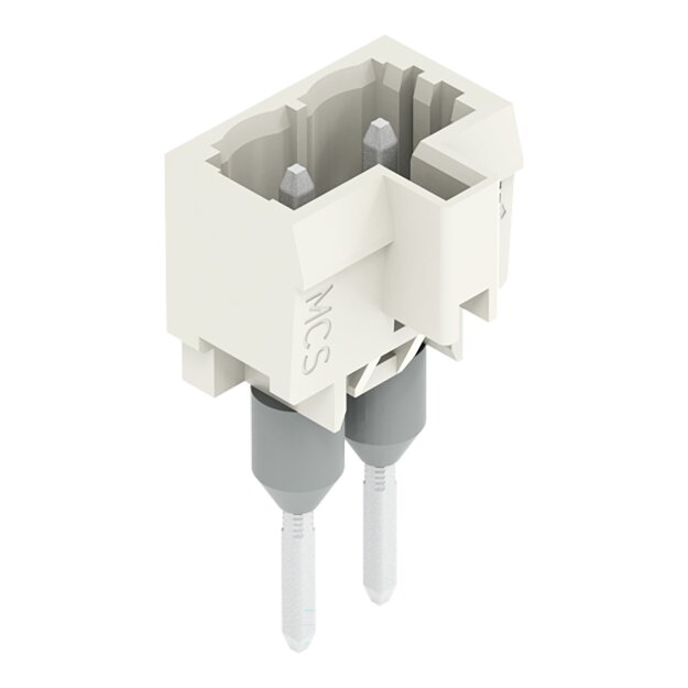 Wago 721-162/003-000 Stiftleiste für Reihenklemme Grau
