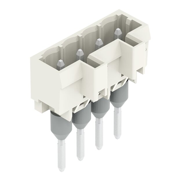 Wago 721-164/003-000 Stiftleiste für Reihenklemme Grau