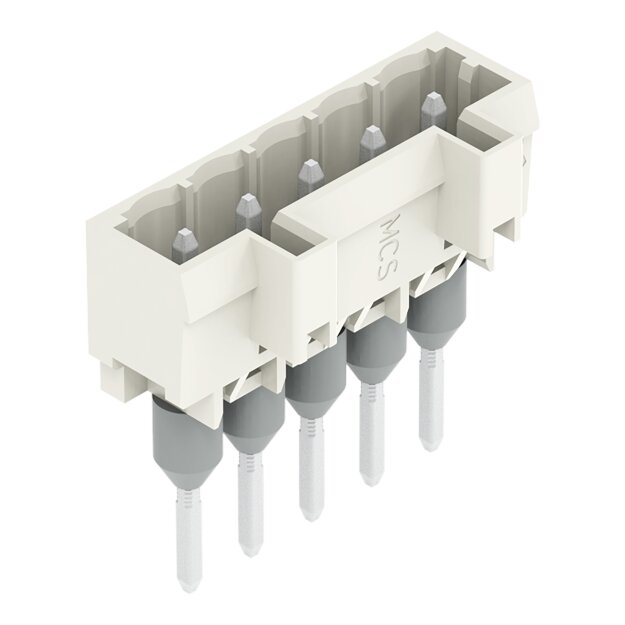 Wago 721-165/003-000 Stiftleiste für Reihenklemme Grau