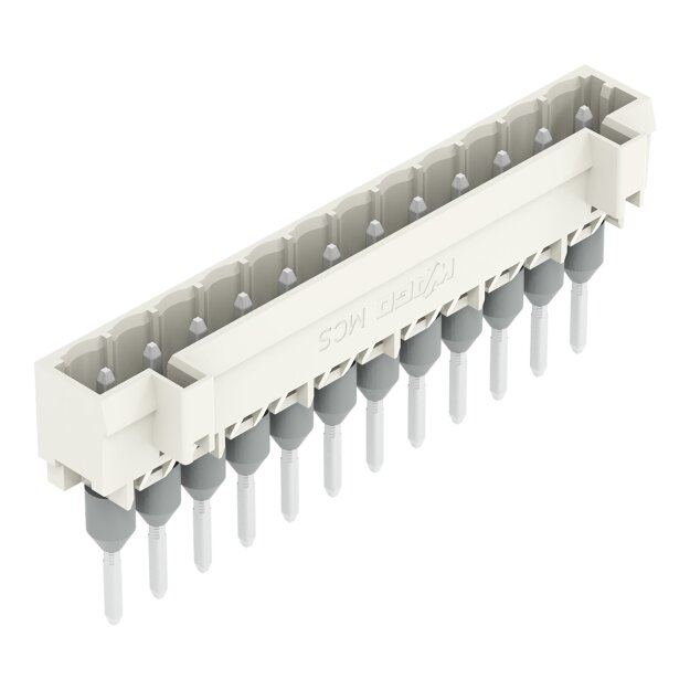 Wago 721-172/003-000 Stiftleiste für Reihenklemme Grau