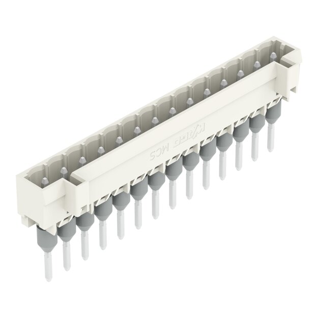 Wago 721-174/003-000 Stiftleiste für Reihenklemme Grau