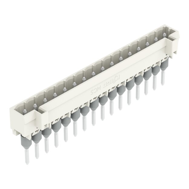 Wago 721-176/003-000 Stiftleiste für Reihenklemme Grau