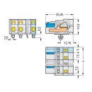 Wago 721-207/008-000 1-Leiter-Federleiste