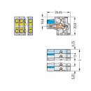 Wago 721-2105/026-000/134-000 2-Leiter-Federleiste
