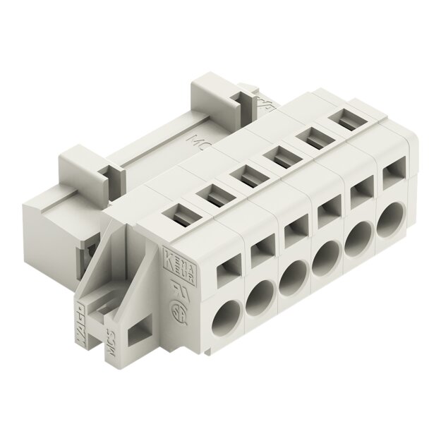 Wago 721-606/019-000 1-Leiter-Stiftleiste