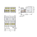 Wago 721-610 1-Leiter-Stiftleiste
