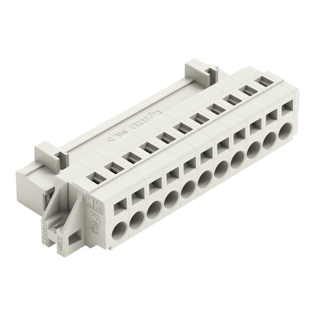 Wago 721-611/019-000 1-Leiter-Stiftleiste