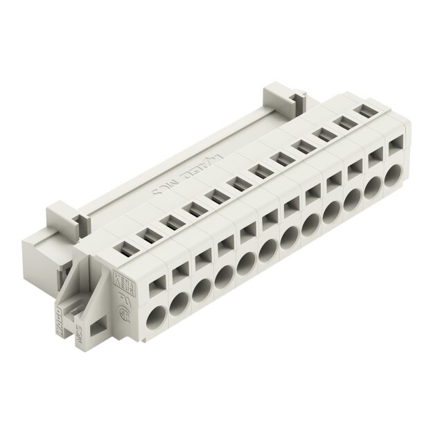 Wago 721-612/019-000 1-Leiter-Stiftleiste
