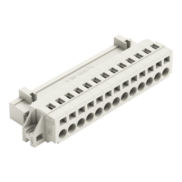 Wago 721-613/019-000 1-Leiter-Stiftleiste