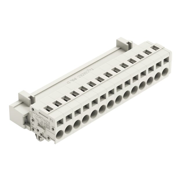 Wago 721-614/018-000 1-Leiter-Stiftleiste
