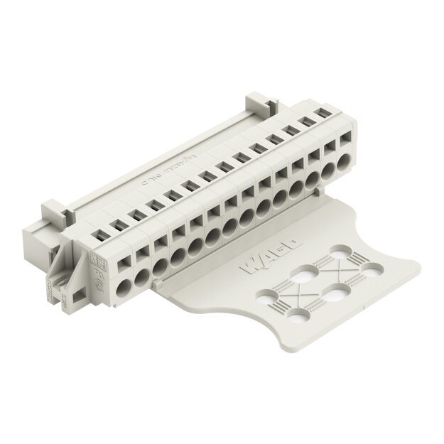 Wago 721-614/019-000/035-000 1-Leiter-Stiftleiste