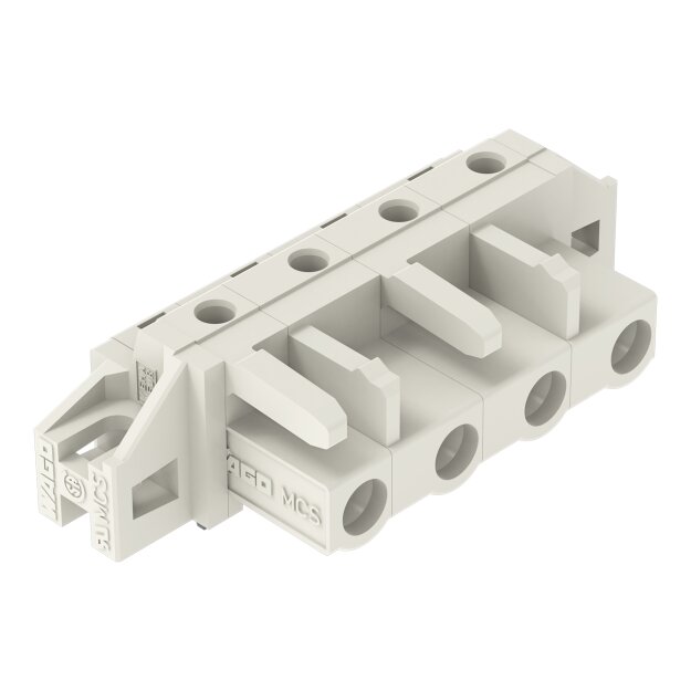 Wago 722-842/031-000 THT-Federleiste abgewinkelt